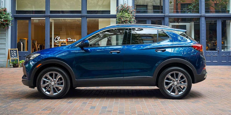 2022 Buick Encore GX blue exterior