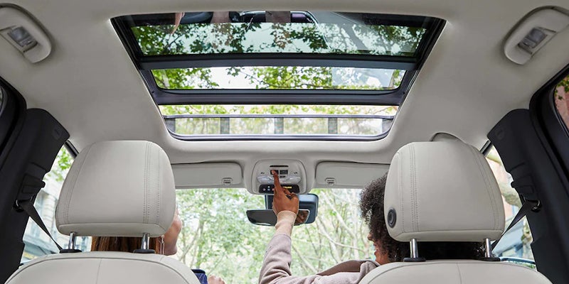 2022 Buick Encore GX sunroof interior