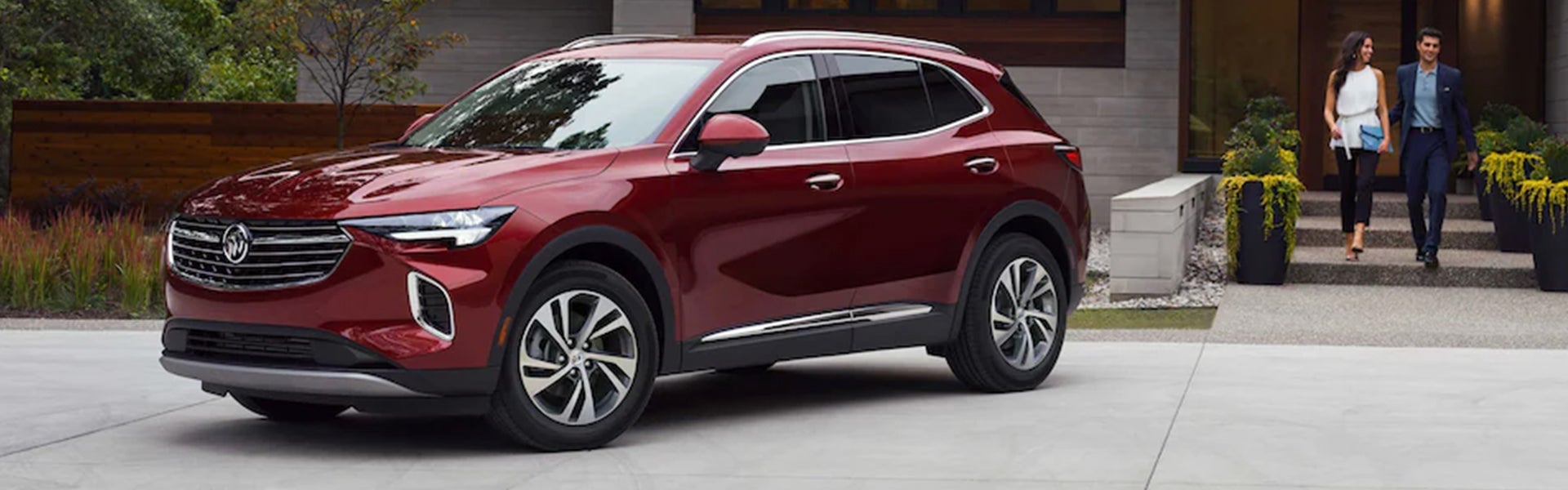 2022 Buick Envision red exterior