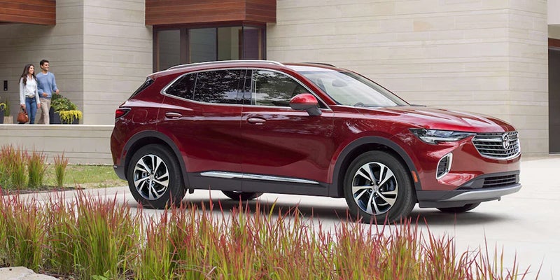 2022 Buick Envision red exterior