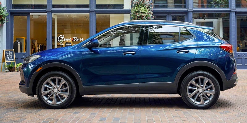 2023 Buick Encore GX blue trim
