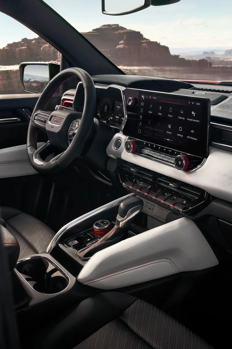 2026 GMC Canyon infotainment system at Jerry's Buick GMC in Weatherford TX
