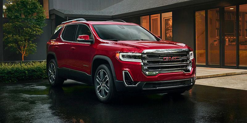 Red 2020 GMC Acadia
