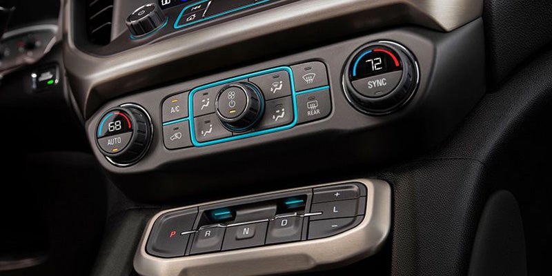 2020 GMC Acadia Controls