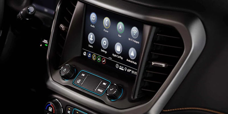 2022 GMC Acadia interior console