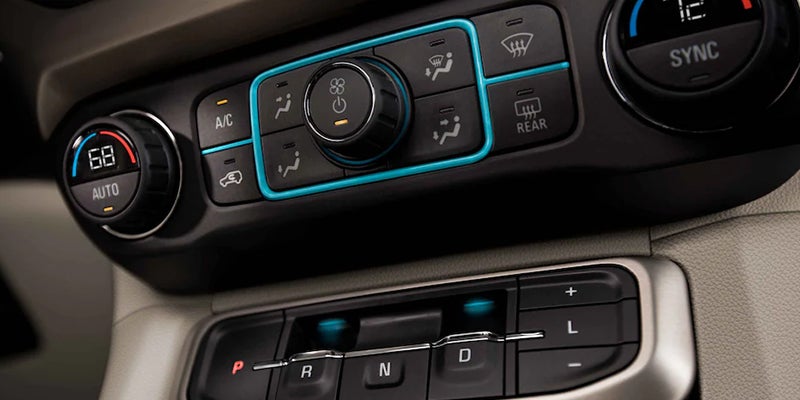 2022 GMC Acadia interior console