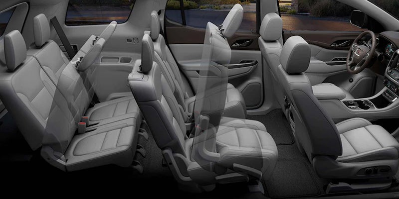 2022 GMC Acadia interior view