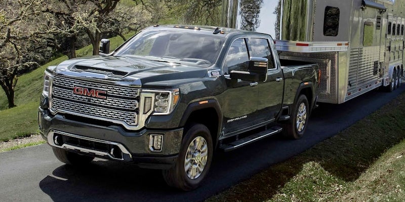 Black 2022 GMC Sierra HD AT4