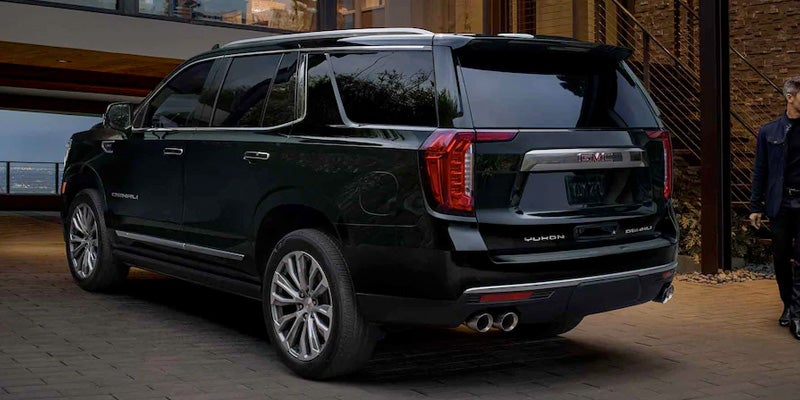 2022 Yukon Denali exterior back view