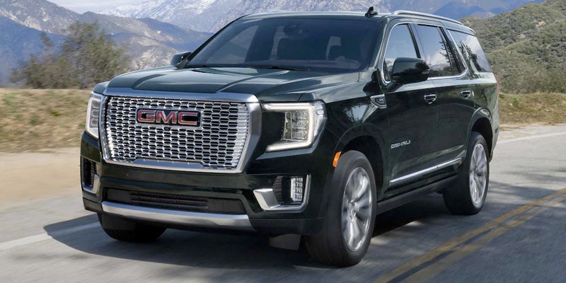 2022 Yukon Denali exterior front view