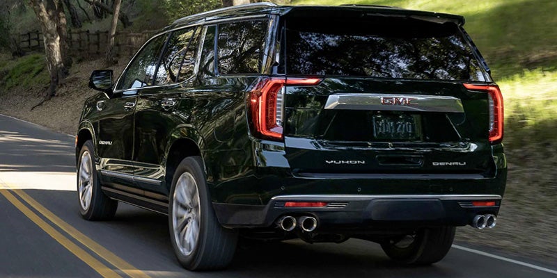 2022 Yukon Denali exterior rear view