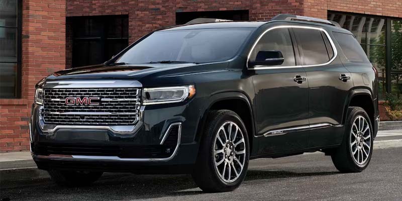 2023 GMC Acadia dark colored model
