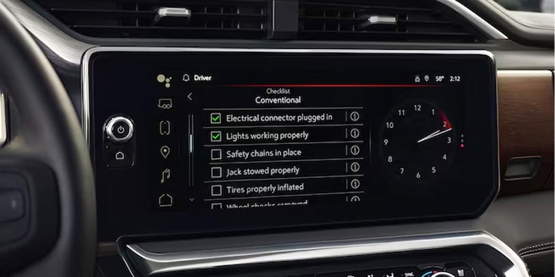2024 GMC Sierra 1500 Infotainment Center