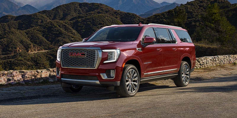 Red 2024 GMC Yukon XL