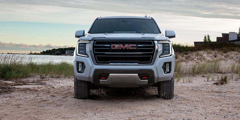 White 2024 GMC Yukon Grille