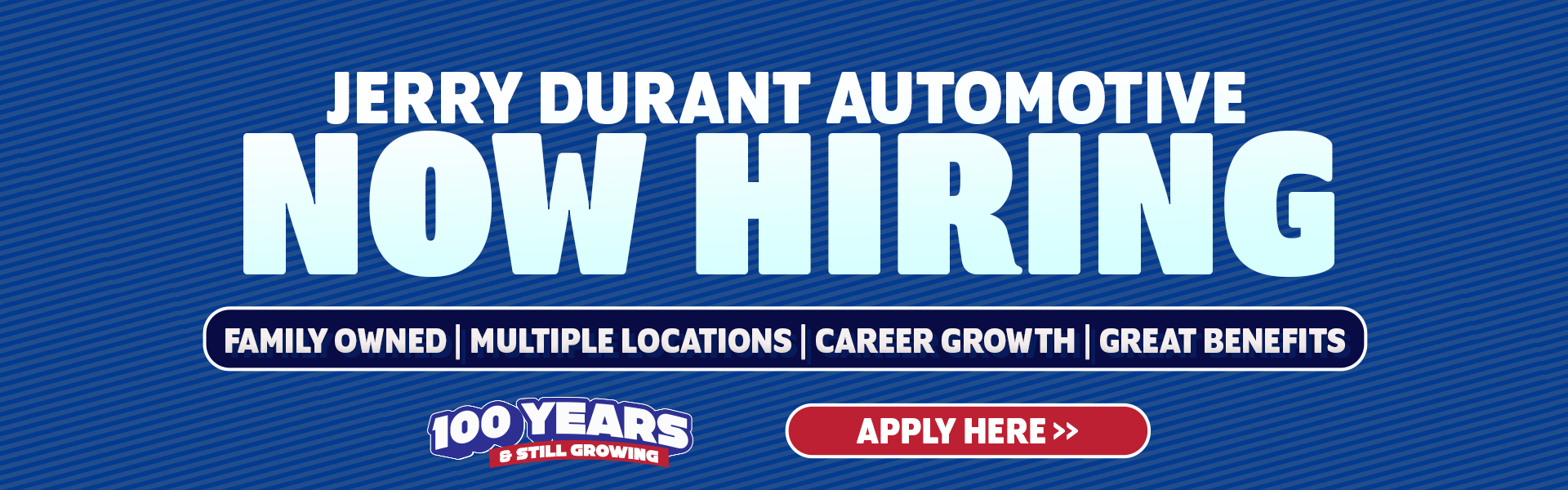 Now Hiring at Jerry's Buick GMC