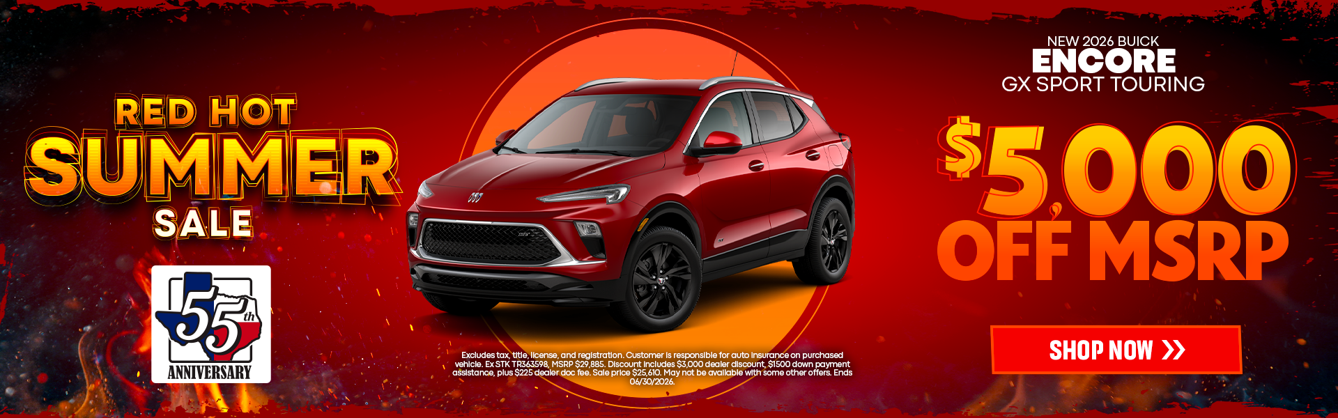 New Encore Buick Summer Sale at Jerry's Buick GMC
