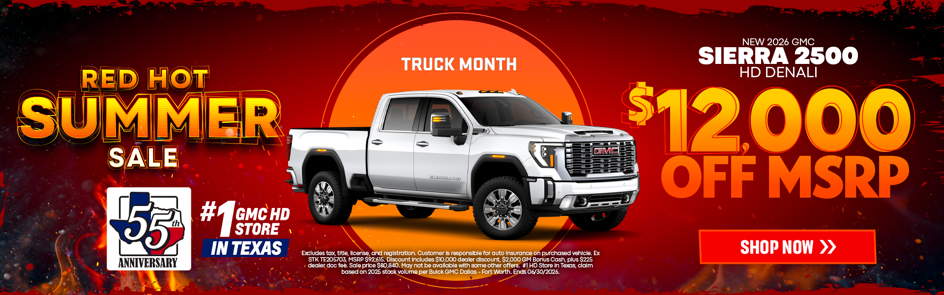 New Sierra GMC Summer Sale at Jerry's Buick GMC