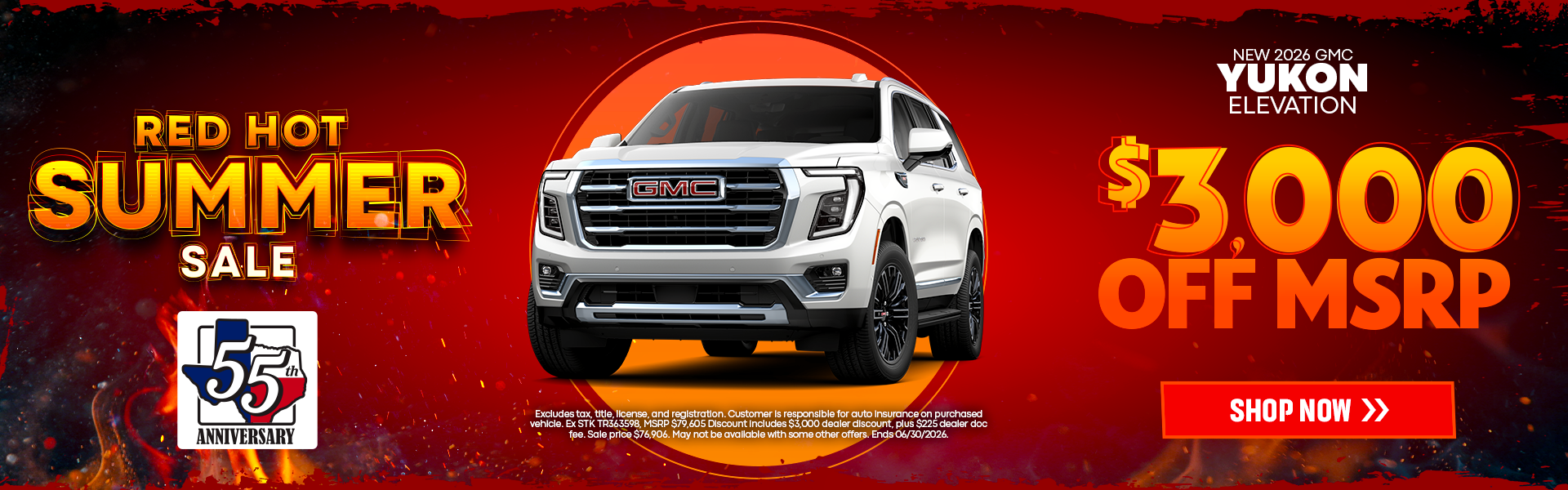 New Yukon GMC Summer Sale at Jerry's Buick GMC