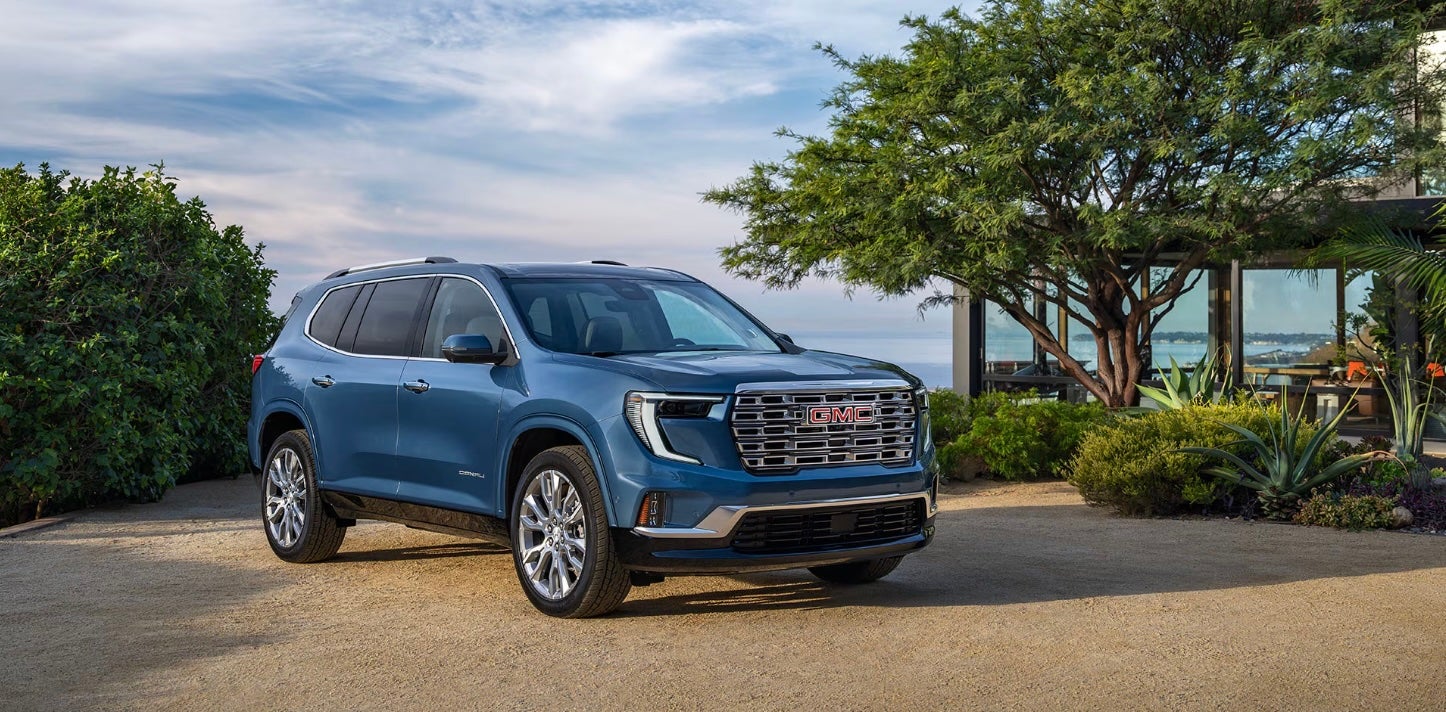 Blue 2026 GMC Acadia for sale in Weatherford, TX