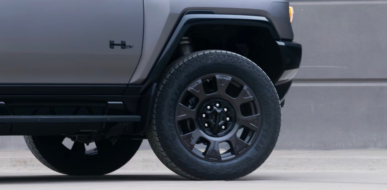 Wheel of 2026 GMC Hummer EV SUV