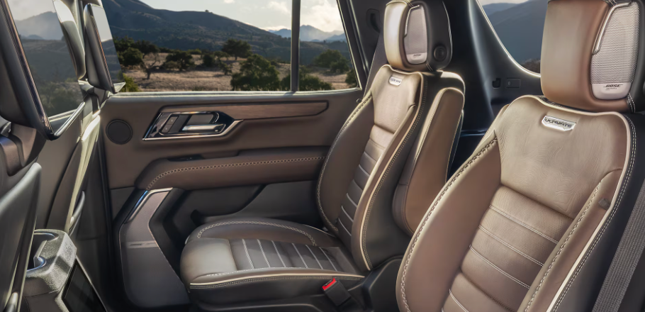 Interior of 2026 GMC Yukon for sale in Weatherford, TX