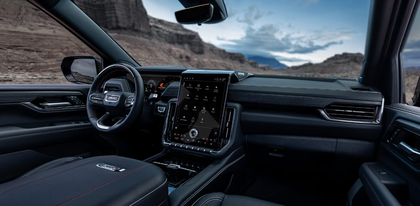 Touchscreen of 2026 GMC Yukon XL for sale near Dallas, TX