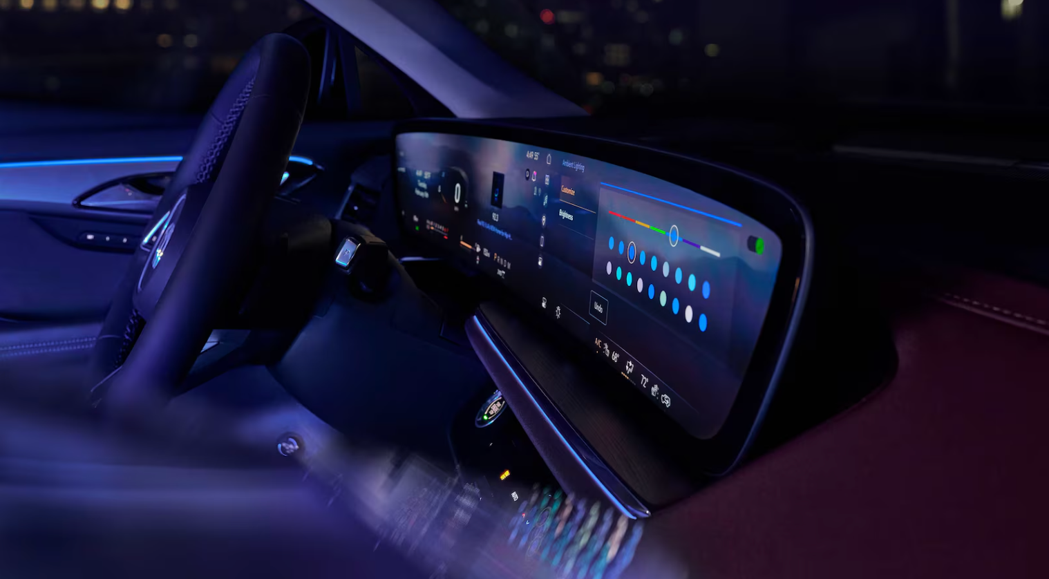 Dashboard of 2026 Buick Envision for sale in Weatherford, TX