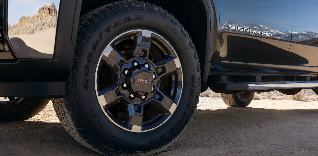 Wheel of 2026 GMC Sierra HD for sale near Dallas, TX