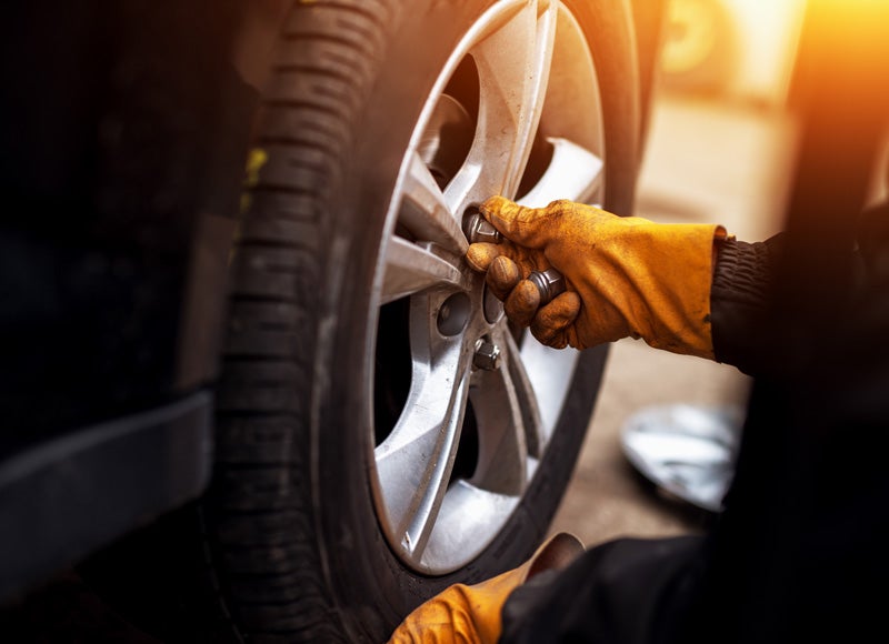 Tire repair - Jerry's Buick GMC in Weatherford TX